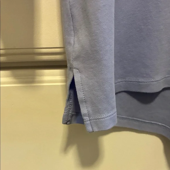 Isaac Mizrahi Live Light Purple Scoop Neck Tunic-3/4 inch sleeves- Large - Picture 9 of 12